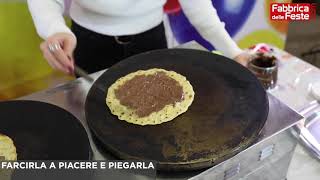 Piastra per Crêpes a noleggio - nei negozi Fabbrica delle Feste