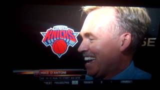 Mike D'antoni on Tony Douglas' role - 3/6/12 (LOL)