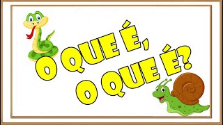 O que é, o que é? Adivinhas dos Animais 🐶🐷🐥🐴 || Muito divertido 🤣 || Vamos brincar? 🤩 #3