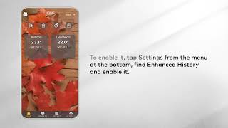 How to enable Enhanced History on the Heatmiser neo App