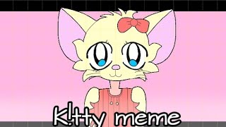 K!tty meme || pretty blood || Lilly || flipaclip || LAZY ANIMATION