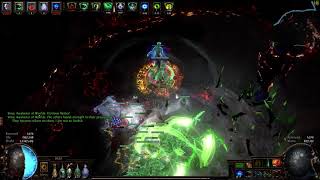 [3.13-Ritual].Path of Exile-Lowlife Necromancer Carrion Golem A9 Sirus Kill