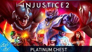 Opening ONE Platinum Chest! || Injustice 2 Mobile