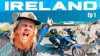 From Cliffs to Castles: Motorcycle Adventures in Ireland (Ep 1)