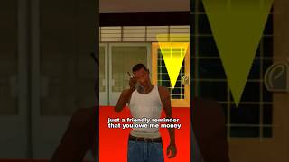 WHAT IF YOUR MONEY GOES NEGATIVE IN GTA SAN ANDREAS. #gta #gtasanandreas #loan