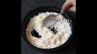 Curd rice with tadka recipe | #shorts