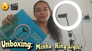 COMPREI UMA *Ring Light* NA AMAZON | UNBOXING + MONTAGEM 📦😄