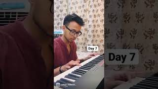 7 days of Piano learning #shorts