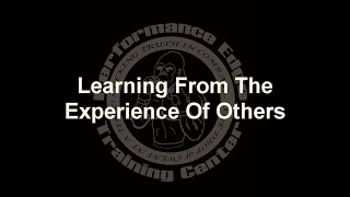 Learning From The Experience Of Others