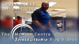 Aerobics after a Birmingham Mid Head Resection (BMHR) Hip Replacement - Chuck McBee 2013