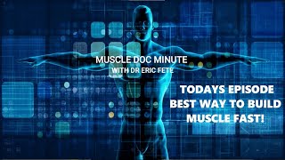 BEST WAY TO BUILD MUSCLES | Dr. Eric - PRIME X The Fitness