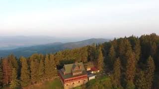 Beskidy z lotu dronem, Soszów, Stożek