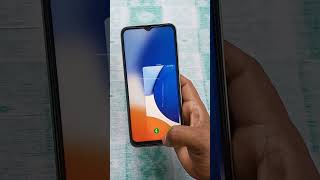 How to turn on one handed mode in Galaxy A14 5G | oneui 6.0 | samsung #shorts ❤️