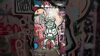 POV graffiti character painting process!! #character #graffitiart #graffiti #streetart