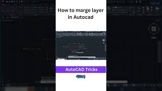 How to Marge Layer in AutoCAD | Gobeshona  #autocadtricks