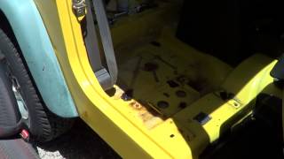 Jeep Wrangler TJ Update #16 "Seats out stubborn bolts lose"