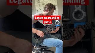 Legato and picking burst for guitar shredding #legato #picking #guitarshred