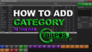 How to Add Category in BitPOS Point of Sales System | BackOffice Operations