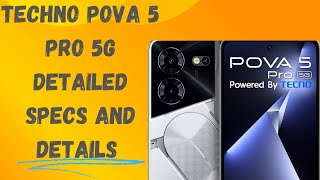 Techno pova 5 pro 5g | true allrounder smartphone | specs and details