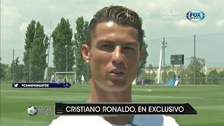 Mira el saludo de Cristiano Ronaldo para la gente de latinoamérica...