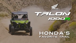 2019 Honda Talon - Honda's Favorite Trail - Jawbone Canyon - Sponsored