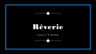 Louis Vierne - Rêverie (trascr. di Mario Licciardello)