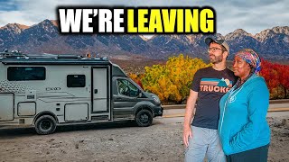 It's time to move on! (living in my camper van) - RV LIFE