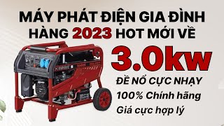 Máy Phát Điện Gia Đình Shineray SG4500, Đề Nổ Cực Nhạy, Tiết Kiệm Xăng. Bảo Hành 12 Tháng