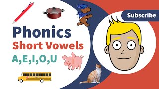 Learn Phonics: Short Vowel Sounds | AEIOU - A E I O U | Good Morning Mr. D