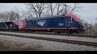 3/17/2024 Amtrak 8 AMTK 304, AMTK 329  @TrainswithAndy