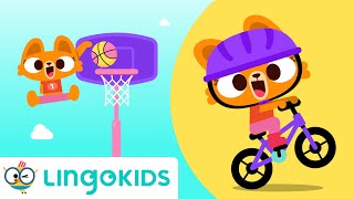 EXERCISE SONG 🤸🎶 | Sports Songs for kids | Lingokids