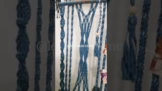 PAINEL DE FOTOS BLUE LELI.MACRAME #short #macrameboho #macrame #shorts #dyi #art #jundiai