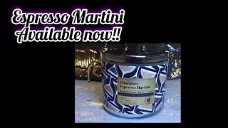 Bath & Body Works Espresso Martini available now!!  In stores Early #bathandbodyworks #candles