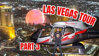 Las Vegas Tour Part-03😎 Helicopter Ride😍 All over Vegas City Beautiful View Hotels😍 Maza Agaya 😜😜