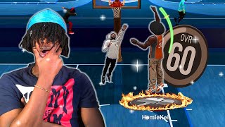 NBA2K22 But I Bring A 60 OVERALL POST SCORER To The 1v1 Stage... PAIN😨