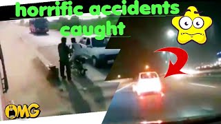 Accidents caught on camera| car crash compilation horrific | 2022