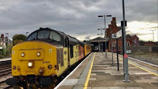 Trains At Hereford: October 2023 Feat. Class 37 NMT + RHTT Workings