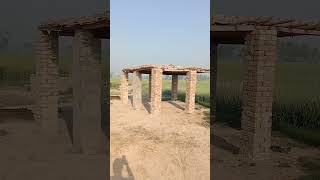 Beautiful Mud house of Village #youtubeshorts