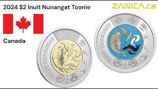 2024 $2 Celebrating Inuit Nunangat Toonie Canada