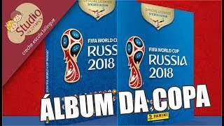 Álbum de figurinhas da Copa do Mundo - Studio da Criança