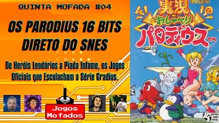 Parodius - De Heróis a piada, Esculachando a Série Gradius