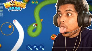 Worms Zone io सबका Moye Moye कर दिया @GAMINGLEGEND10K