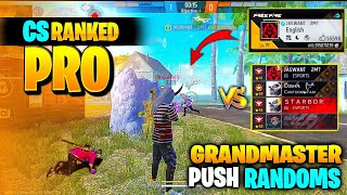 Non-stop CS rank grandmaster push | CS rank Grandmaster push | CS rank tips and tricks , #freefire