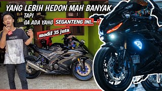 REVIEW SINGKAT R15 V3 FUL MODIFIKASI || MOGE LOOK TERGANTENG‼️ Part 1