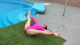 Swimming gymnastics with Amelia - Part 3