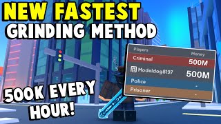 Brand New Fastest Grinding Method In Jailbreak! | How To Grind $500,000 Every Hour!