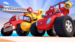 Les jeux olympiques de Monster Town - Monster Town 🚗 Dessin animé enfants