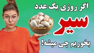 خواص سیر | سیر رو با این ۲ روش بخورید که برای شما مضر نباشد!