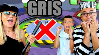 VANESA NOS PROHIBE TOCAR EL COLOR GRIS EN STUMBLE GUYS!