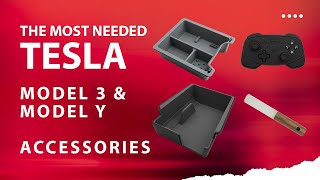 Most Needed Tesla Model 3/ Y Accessories NO ONE talks about! #TeslaAccessories #Model3 #ModelY